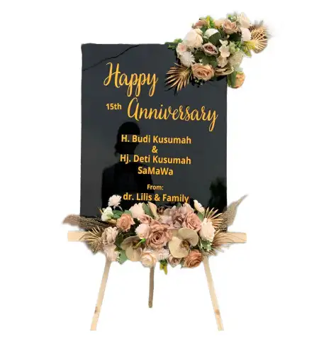 Papan Bunga Akrilik Gendingan